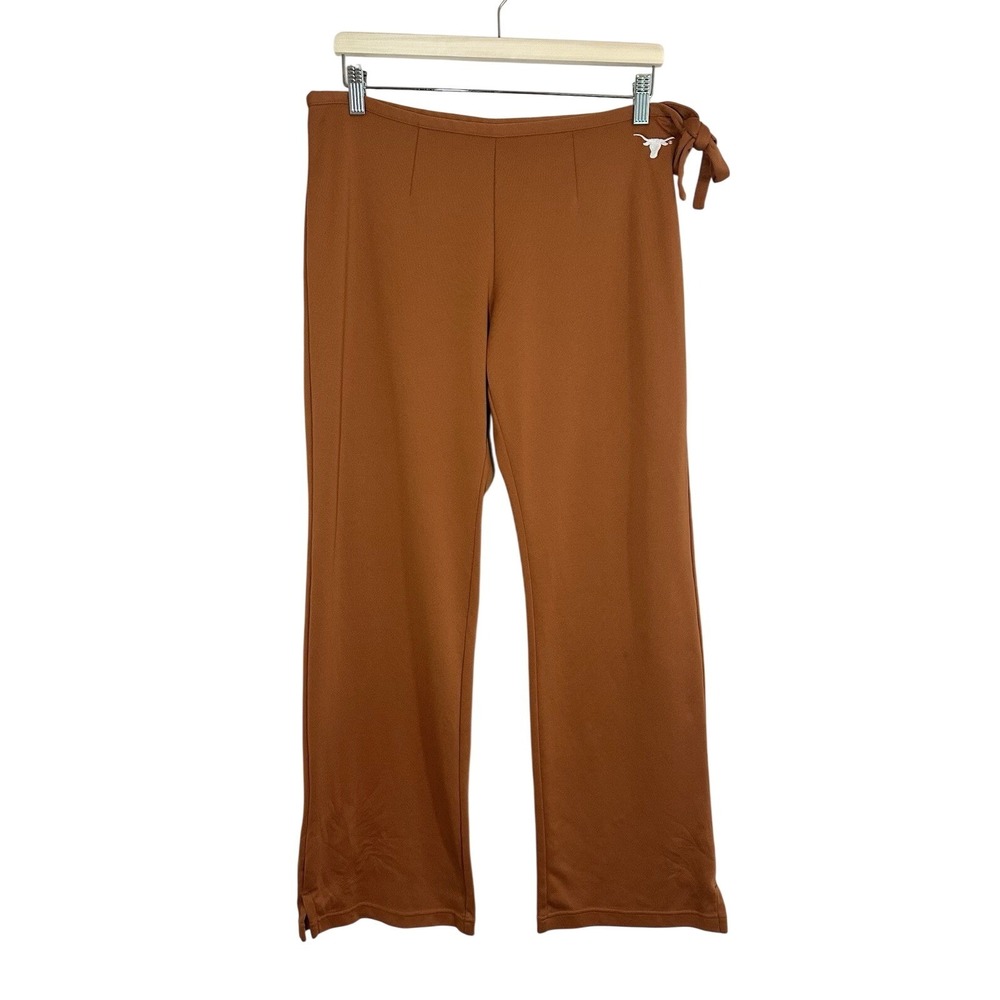 VTG Y2K RARE Nike Women's XL UT Longhorns Side Tie Waist Y2K Pull On Pants